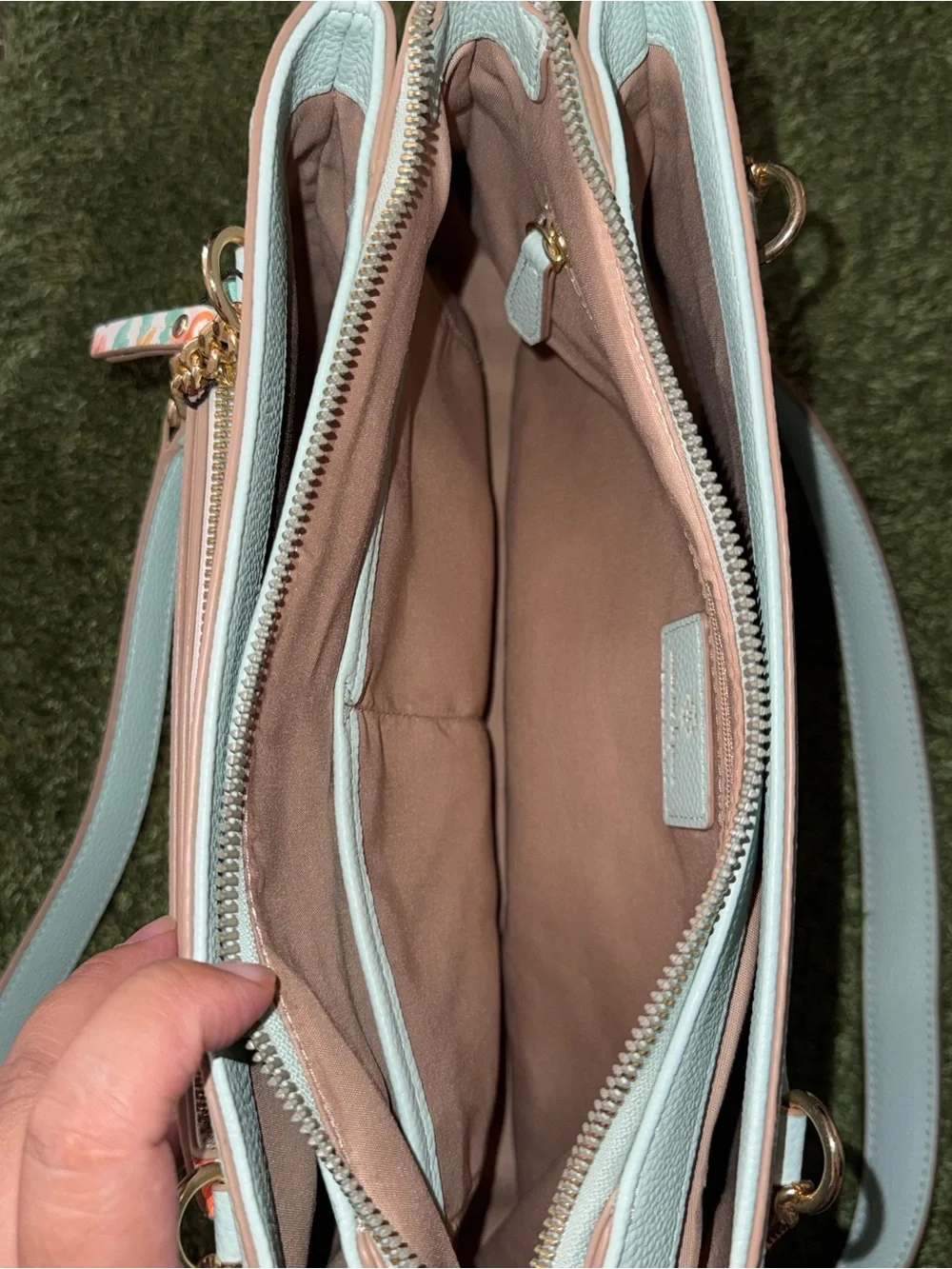 Nanette Lepore Tote Bag with Floral Pouch